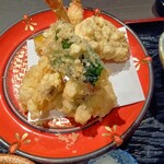 瀬戸内味覚処 芸州 本店 - 天麩羅盛合せ