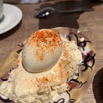 Italian Kitchen VANSAN 朝霞店 - 卵とろーりかと思ったらそうでもなかったポテサラ