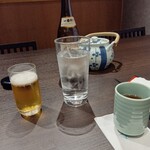 瀬戸内味覚処 芸州 本店 - キリン一番搾り瓶ビール