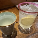 武蔵国分寺 潮 - 自家製レモンサワーと会津ささほまれ