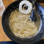 らーめん専門 和海 - 塩かけらーめん800円(私には他に食べたいメニューが無かった)