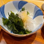 銀座 久兵衛 - わかめ、大根