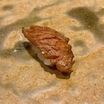 銀座 久兵衛 - トロ炙り