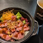 PLAYER'S KITCHEN - ローストビーフ丼とジンジャエール