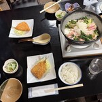 石田屋一徹 - 宿の夜ご飯