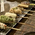 高山商店 - つくね8本盛り