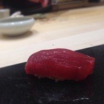 鮨 心白 - 【握り】まぐろ赤身漬け（高知）（2014.12.15）