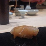 鮨 心白 - 【握り】熟成すずき（福井）（2014.12.15）