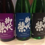 鮨 心白 - 御代栄（成龍酒造）（2014.12.15）