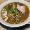 にぼしらぁ麺なの花 - にぼし味噌らぁ麺1玉、限定の中太麺へ変更