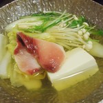 和亭 - ぶりしゃぶ鍋