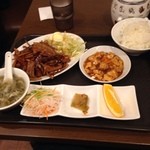 個室中華 食べ飲み放題 佳宴 - 豚肉生姜焼き