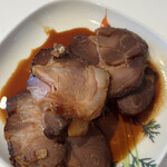 肉のたかさご - やき豚(100g当たり、341kcal)