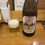酒房 武蔵 - アサヒスーパードライを