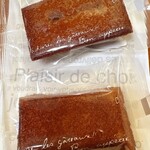 エル プランタン - キャラメルリンゴのフィナンシェ（上）フィナンシェ（下）