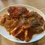 焼肉ホルモン 天晴～あっぱれ～ - ホルモン盛り合わせ