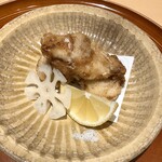 銀座 しのはら - 虎河豚の竜田揚げ