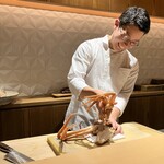 銀座 しのはら - 捌きます