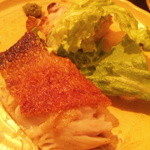 静岡産キンメ鯛のソテー柚子胡椒添え