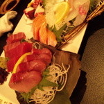 旬の採れたて魚の５種盛り合わせ