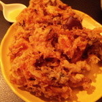 つなぎ - 舞茸と桜海老のかき揚げ