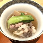 銀座 しのはら - 合鴨と月の輪熊の鍋