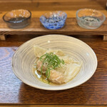 Ramen FeeL - 肉雲呑/海老雲呑¥350