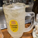 鉄板 厳島 - メガハイボール