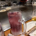 鉄板 厳島 - 巨峰サワー