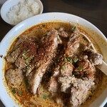 永吉 - デカ肉担々麺　【中辛】