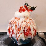 京氷ゆきみ庵 - 『聖夜のイチゴルゴン』(2000円)!!( ^o^)ﾉ