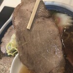 蓬来軒 - 叉焼大きさ