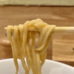 開運橋通 ふじ原 - 平打ち麺