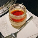 焼肉 喰心 - 濃厚プリン