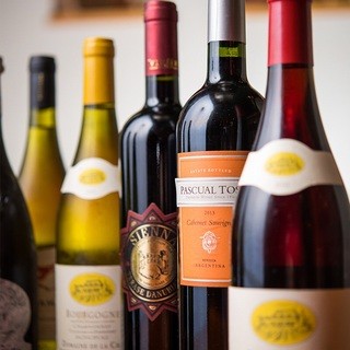 本格イタリアンに合わせるお酒も充実☆
