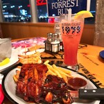 ババ・ガンプ・シュリンプ ららぽーと豊洲 - ダン中尉のサーフ＆ターフ（3980円+税）