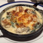 ヌガ - 広島県産牡蠣と白子のグラタン