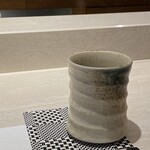 天扇 - お茶　何度もお代わりを下さいました。