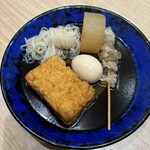 資さんうどん - おでんセット