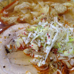 長町ラーメン - ネギが疲労回復風邪予防です。
      スーラーワンタン麺（笑）