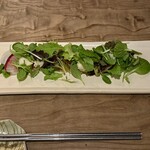 コルツ - トピナンプール、キンカン、パースニップのインサラータ