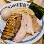 心の味製麺 - 濃厚特製魚介豚骨つけめん（1400円）