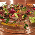 御影 ジュエンヌ - 12月の野菜畑の一皿。