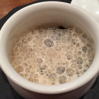 御影 ジュエンヌ - デザート。
                ムース。コーヒーのジュレ。豆の泡。