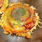 鶴橋風月 - かきぶた玉モダン焼き