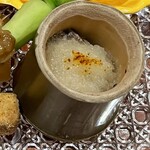 銀座 しのはら - 茶ぶりナマコのみぞれ酢