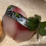 銀座 しのはら - 豊後水道の鯖がピカピカ