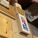 銀座 しのはら - 太巻きにはだてのウニ‼︎