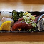 回転寿司　江戸ッ子 - 日替わりおつまみ３点