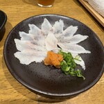 うなぎ中嶋 - うなぎの刺身